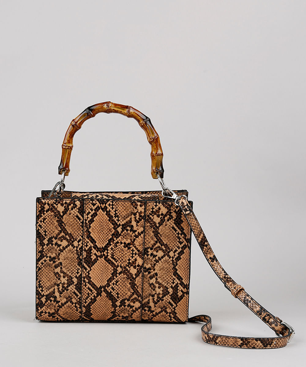 leopard print hand bolsa