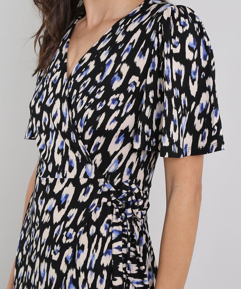 Vestido-Feminino-Mindset-Transpassado-Estampado-Animal-Print-Manga-Curta-Preto-9658974-Preto_4