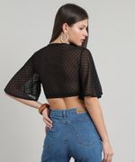 Camisa-Feminina-Cropped-Texturizada-Manga-Curta-Preta-9612678-Preto_2