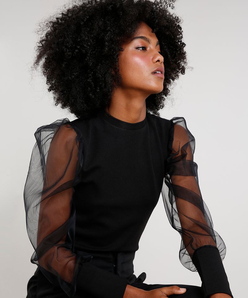 Blusa-Feminina-Mindset-Manga-Bufante-em-Tule-Decote-Redondo-Preta-9734188-Preto_4