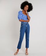 Blusa-Feminina-Mindset-Estampada-Floral-Manga-Bufante-Decote-Princesa-Azul-9722986-Azul_3