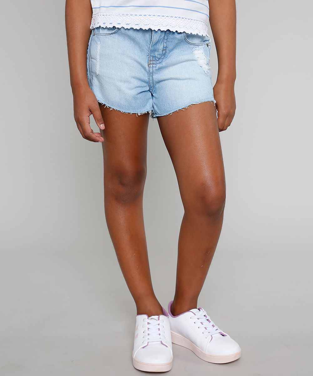 Short-Infantil-com-Rasgos-e-Faixa-Lateral-Barra-Desfiada-Azul-Claro-9654489-Azul_Claro_1