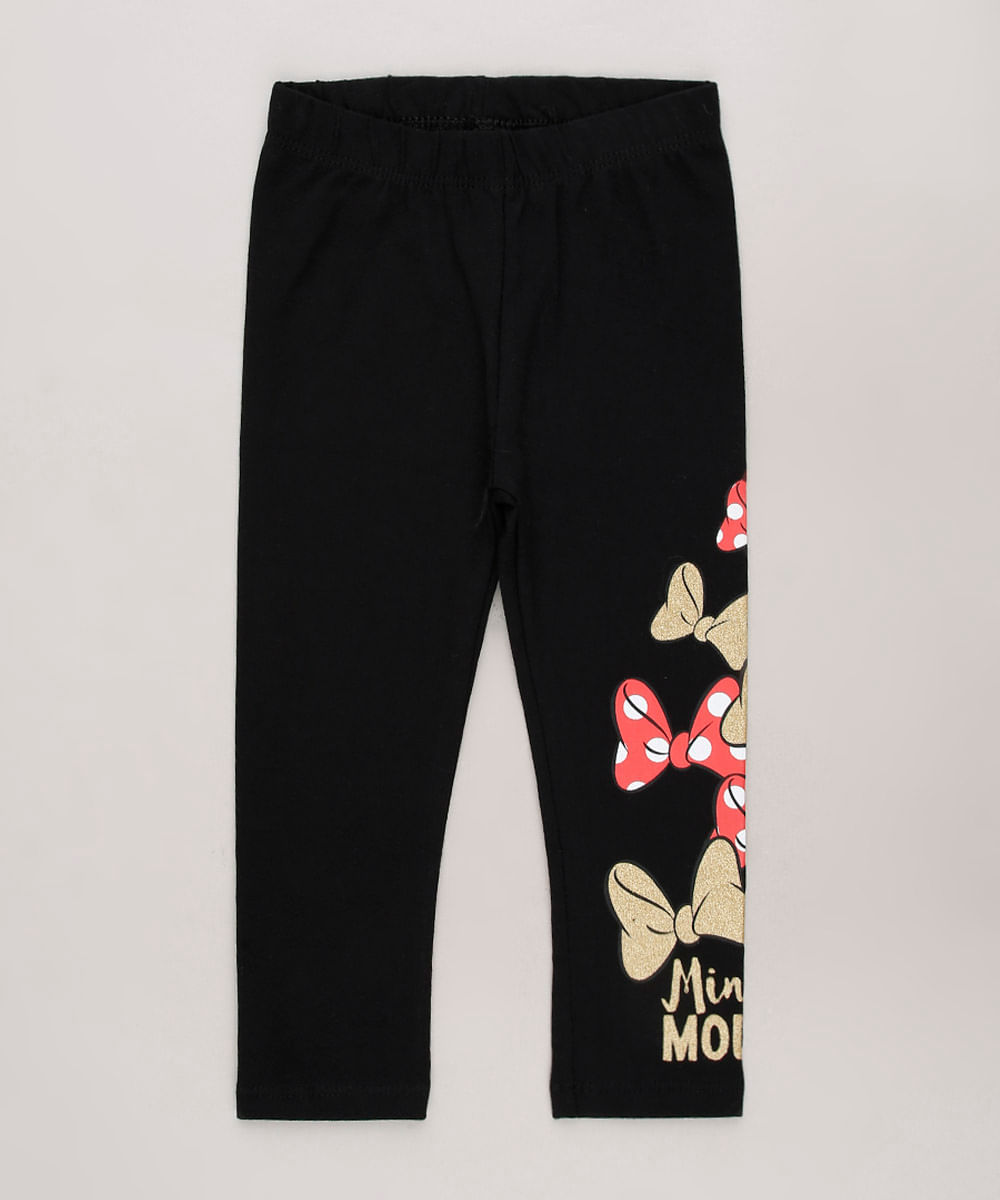 Calca-Legging-Infantil-Minnie-com-Glitter-Preta-9747441-Preto_1