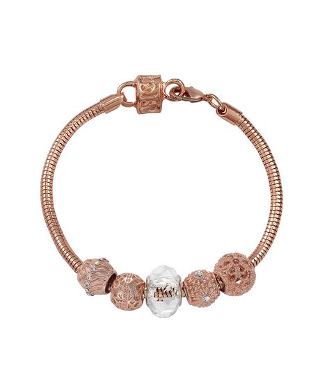 Kit de Relógio Analógico Mondaine Feminino + Pulseira - 53882LPMGRH1K Rosa Claro