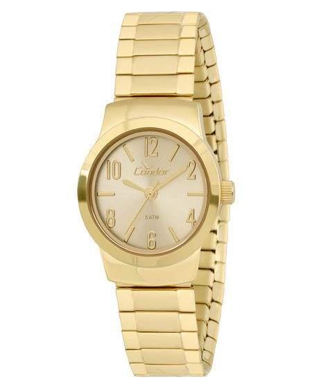 Relógio Analógico Condor Feminino - CO2035KLF4X Dourado