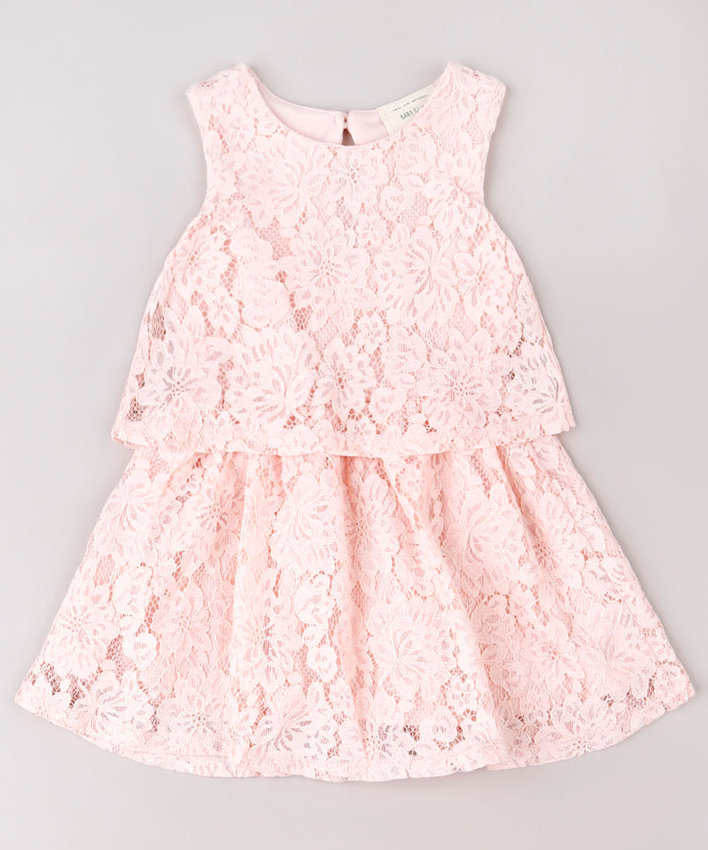 Vestido-Infantil-em-Renda-com-Recorte-Sem-Manga-Rosa-9583064-Rosa_1