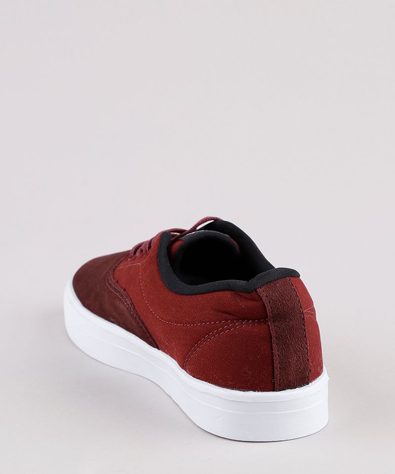 Tenis-Masculino-Ollie-com-Recorte-em-Suede-Vinho-9812258-Vinho_3