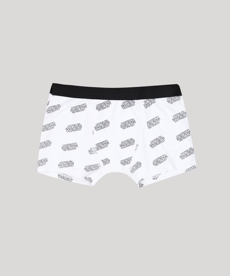 Kit de 2 Cuecas Infantis Boxer Star Wars Multicor