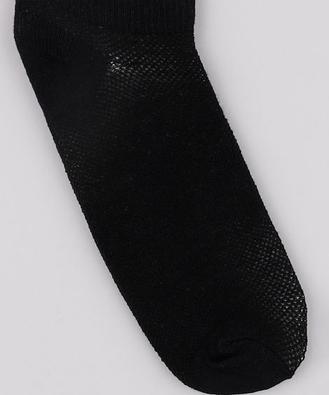 Kit de 3 Meias Masculinas  Mash Cano Baixo  Multicor