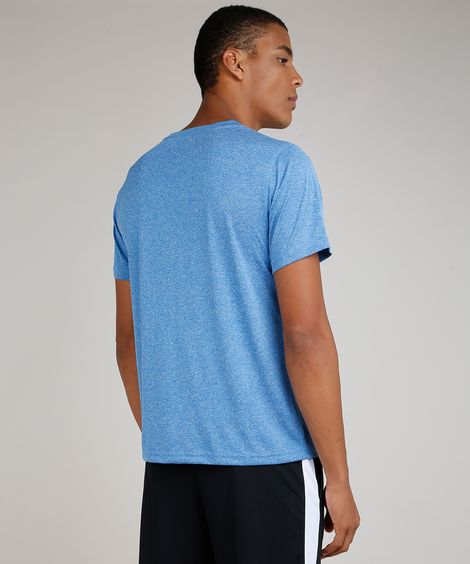 camiseta esportiva basic fry azul