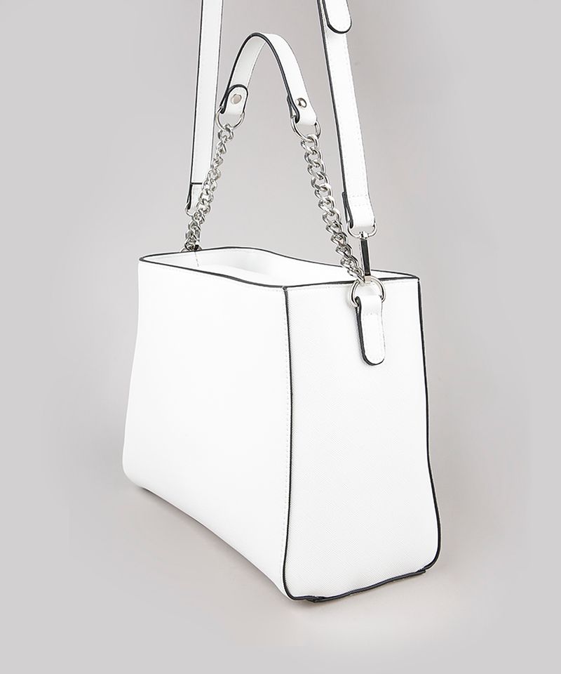 bolsa branca tote