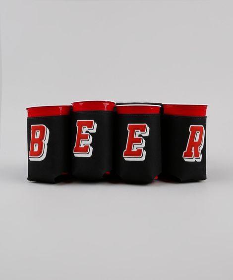Cinto de Carnaval "Beer" Preto