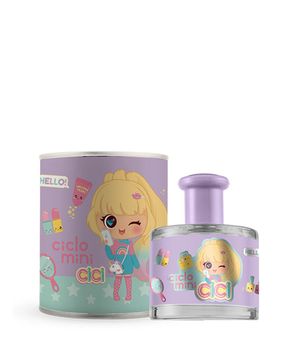 Água de Colônia Cici Bela Infantil Ciclo 100ml Único - TRANSPARENT