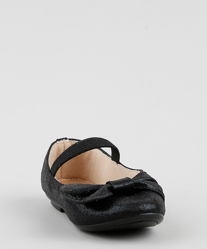 Sapatilha-Infantil-com-Brilho-e-Laco-Preta-9509819-Preto_3