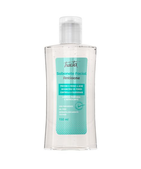 SABONETE FACIAL ANTIACNE 150ML TRACTA   Único