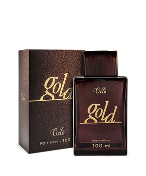 perfume ciclo gold masculino deo colônia 100ml