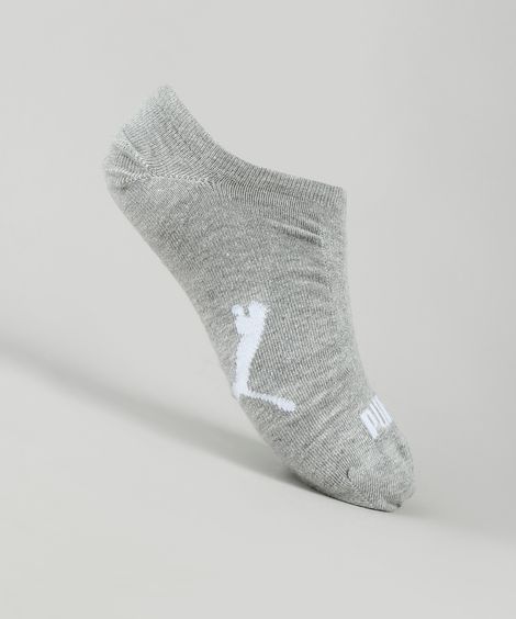 Kit de 3 Meias Masculinas Puma Soquete Multicor