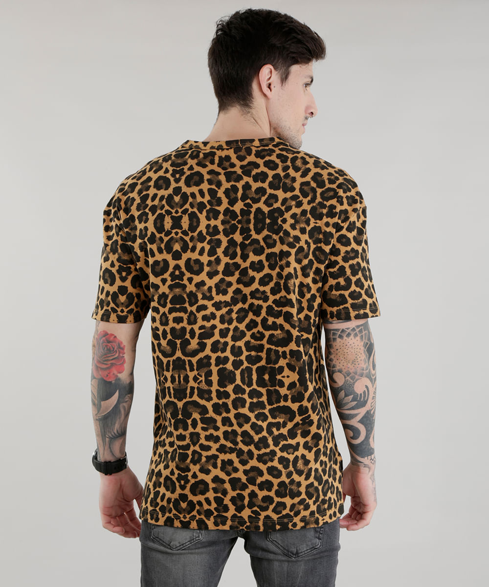 mens animal print moletom com capuz