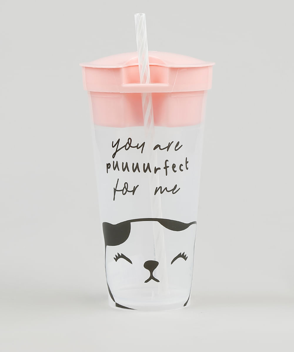 Copo-Estampado-de-Gatinho-com-Canudo-e-Pote-Rosa-9899936-Rosa_1