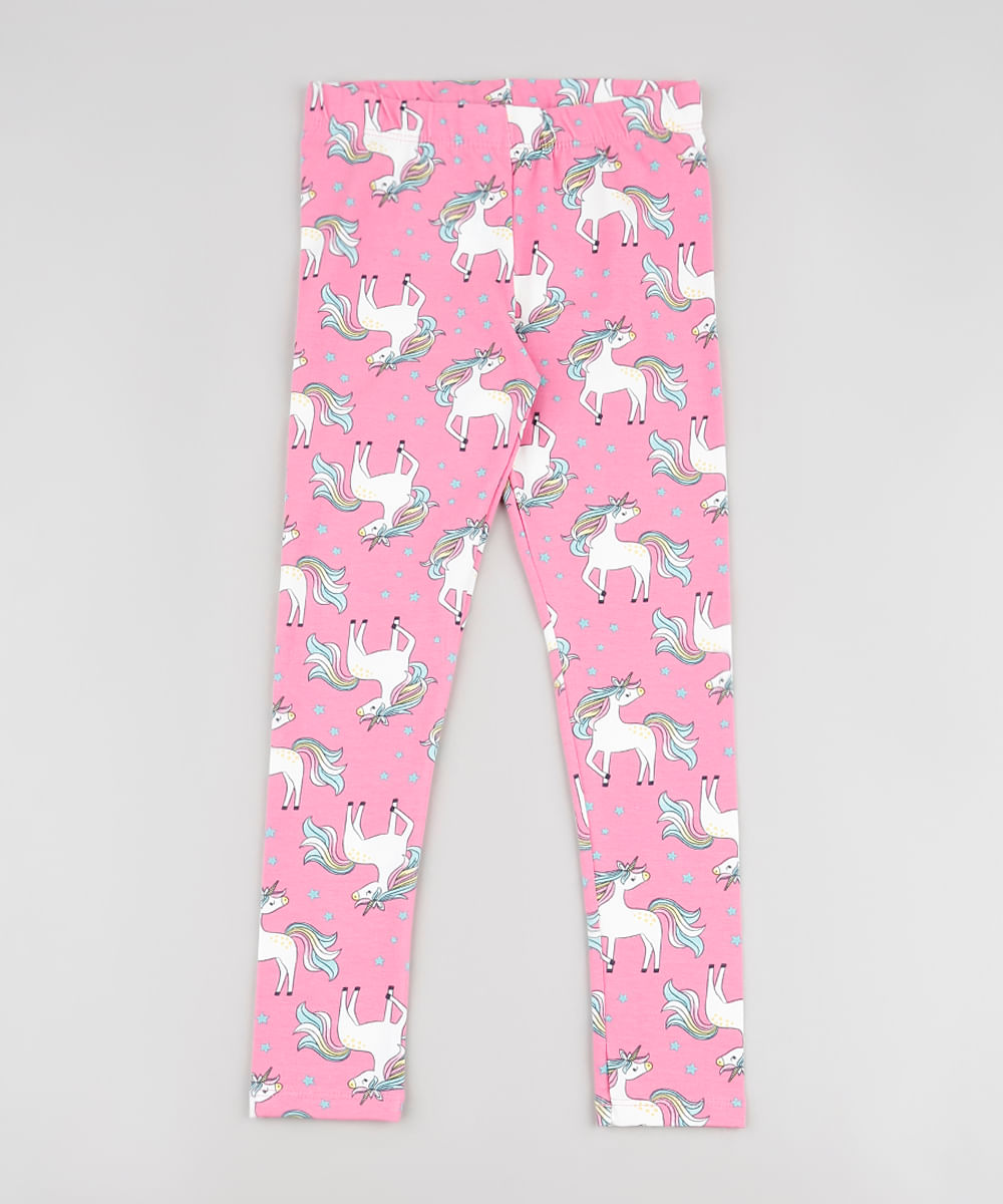 Calca-Legging-Infantil-Estampada-de-Unicornios-Rosa-9909620-Rosa_1