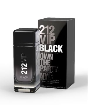 perfume carolina herrera 212 vip black masculino eau de parfum 100ml Único
