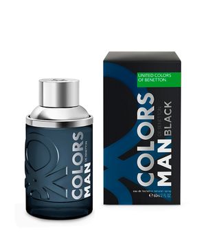 perfume benetton colors man black masculino eau de toilette 60ml