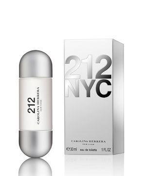 perfume carolina herrera 212 nyc feminino eau de toilette 30ml