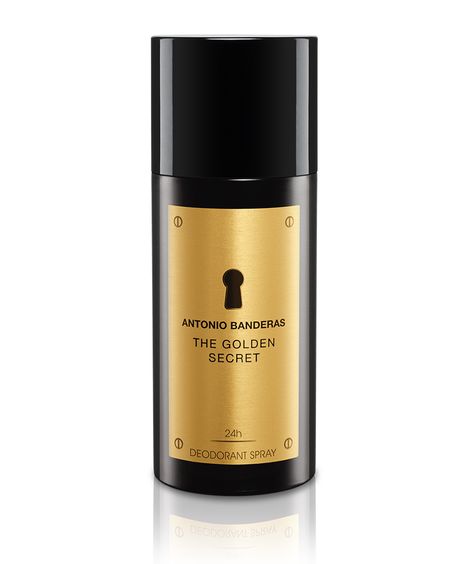 perfume antonio banderas golden secrets masculino desodorante 150ml Único