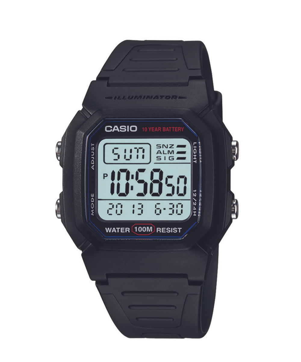 casio illuminator size