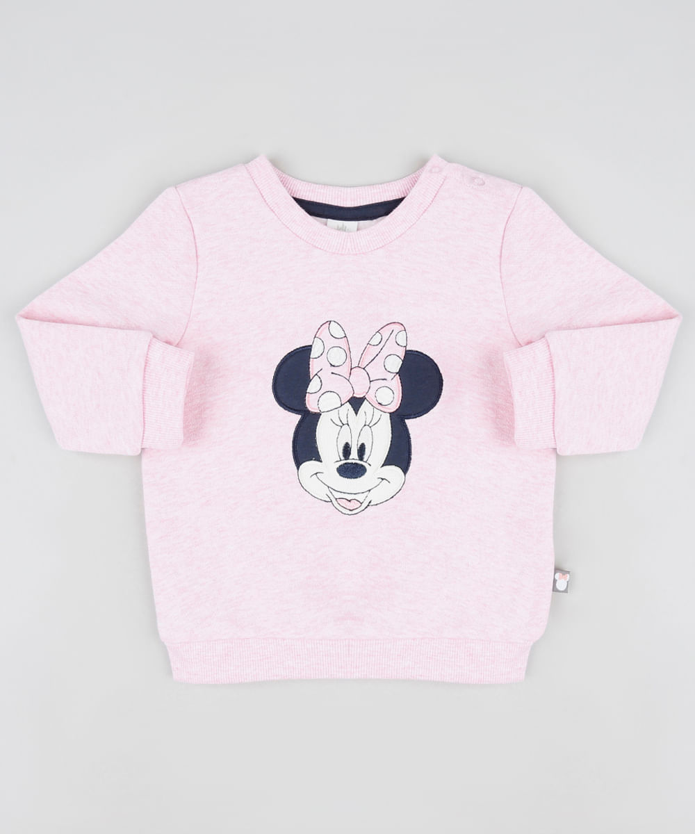 Blusao-Infantil-Minnie-em-Moletom-Felpado-Rosa-9842859-Rosa_1