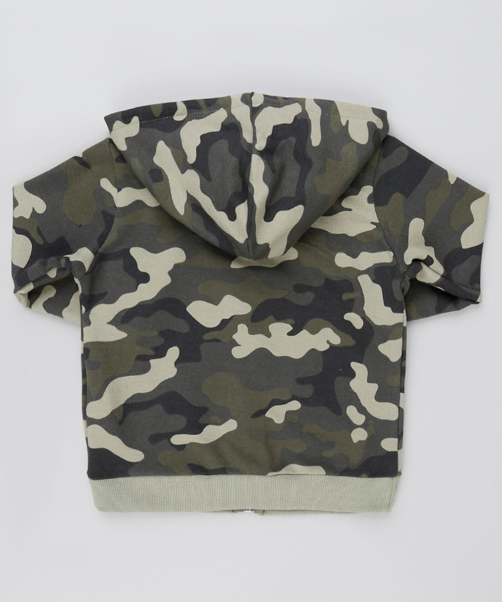 moletom com capuz h&m army