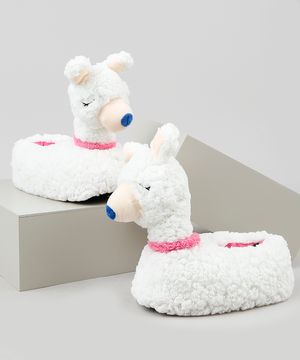 Llama on sale slippers topshop