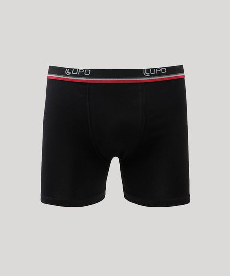 Kit de 2 Cuecas Masculinas Lupo Boxer Multicor