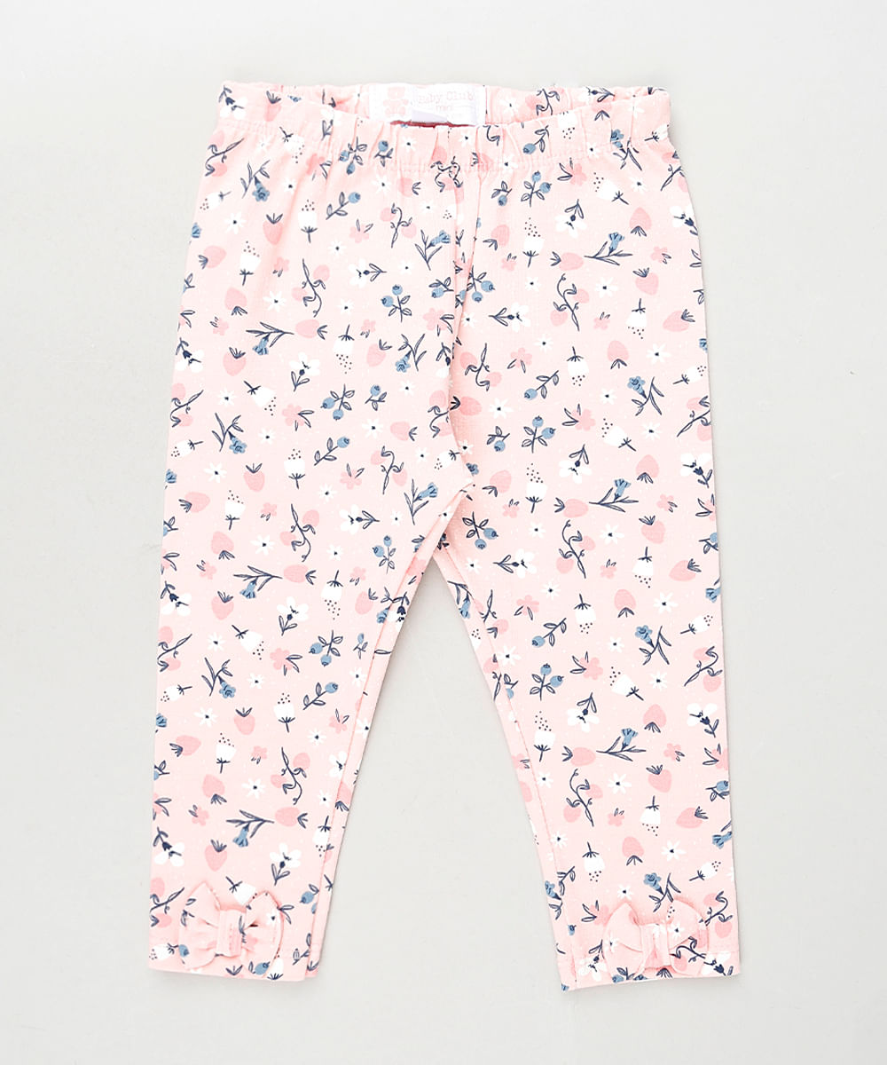 Calca-Legging-Infantil-Estampada-Floral-com-Laco-Rosa-9942212-Rosa_1