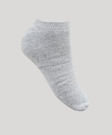 Kit de 6 Meias Masculinas Invisíveis Esportivas Multicor