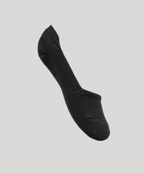 Kit de 2 Meias Femininas Invisíveis Preto