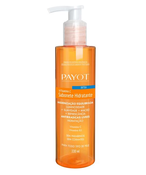 sabonete líquido payot detox vitamina c 220ml