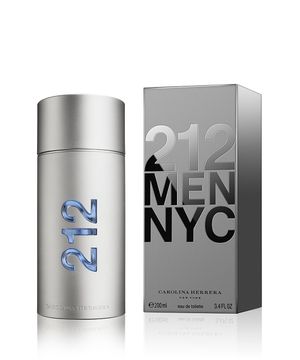 Perfume Carolina Herrera 212  Men NY Masculino Eau de Toilette 200ml  Único