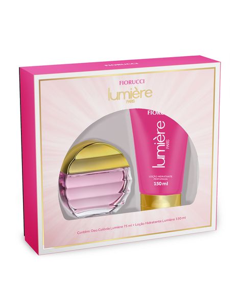 Kit Fiorucci Lumiere Deo Colonia 75ml + Hidratante 150ml Feminino único