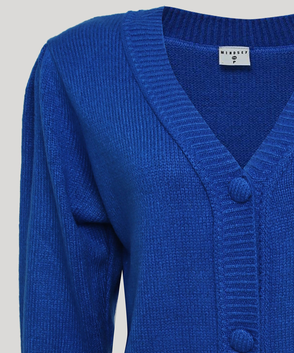 cardigan azul royal