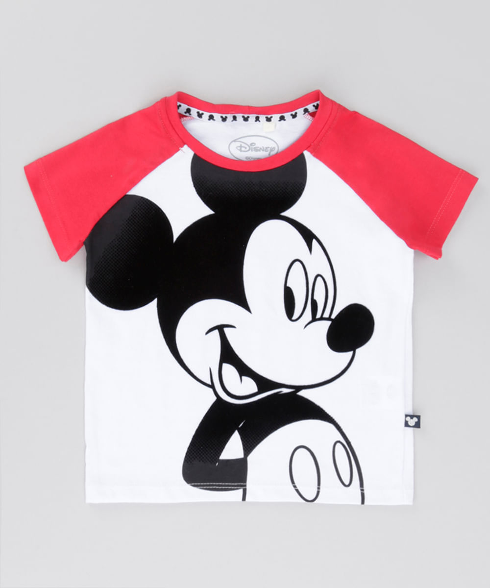 camisa do mickey branca