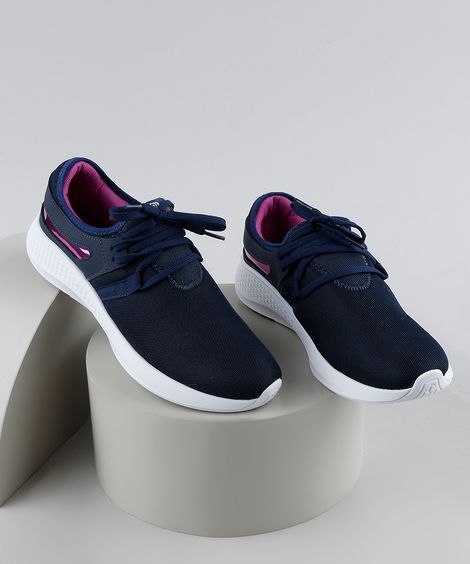 Tênis Feminino Actvitta Esportivo Azul Marinho