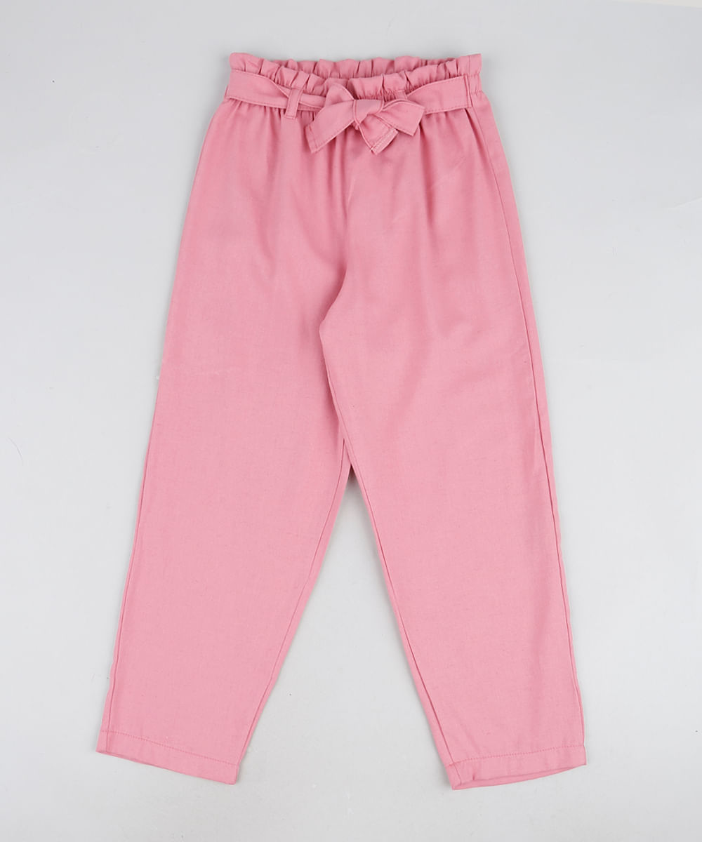 Calca-de-Sarja-Infantil-Clochard-Rosa-9944837-Rosa_1