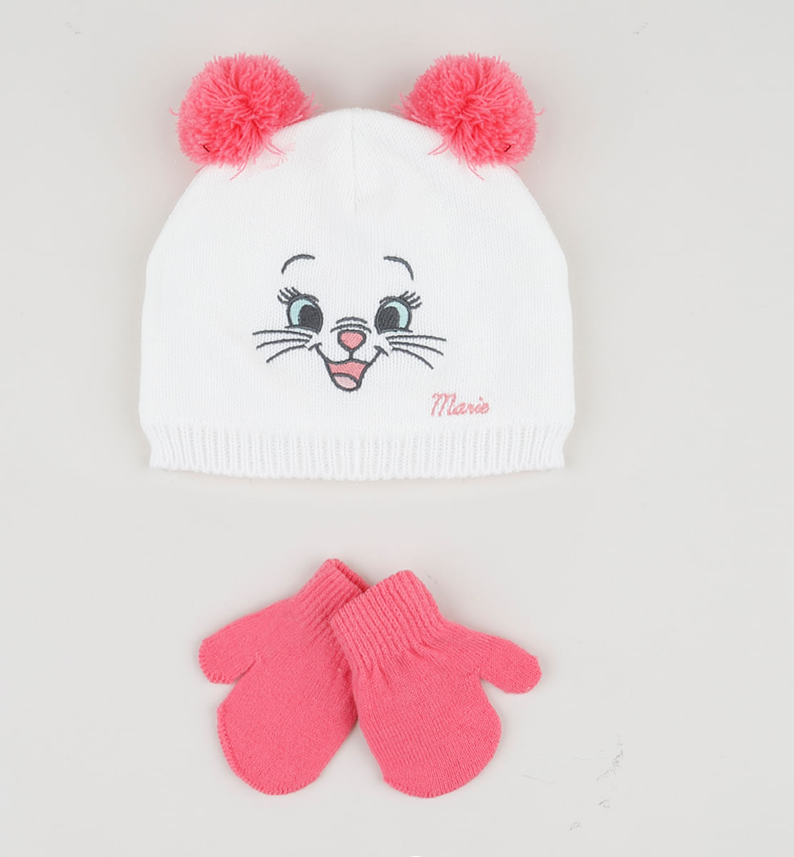 Kit-Infantil-de-Gorro-de-Trico-Marie-Branco---Luva-Rosa-9784984-Rosa_1