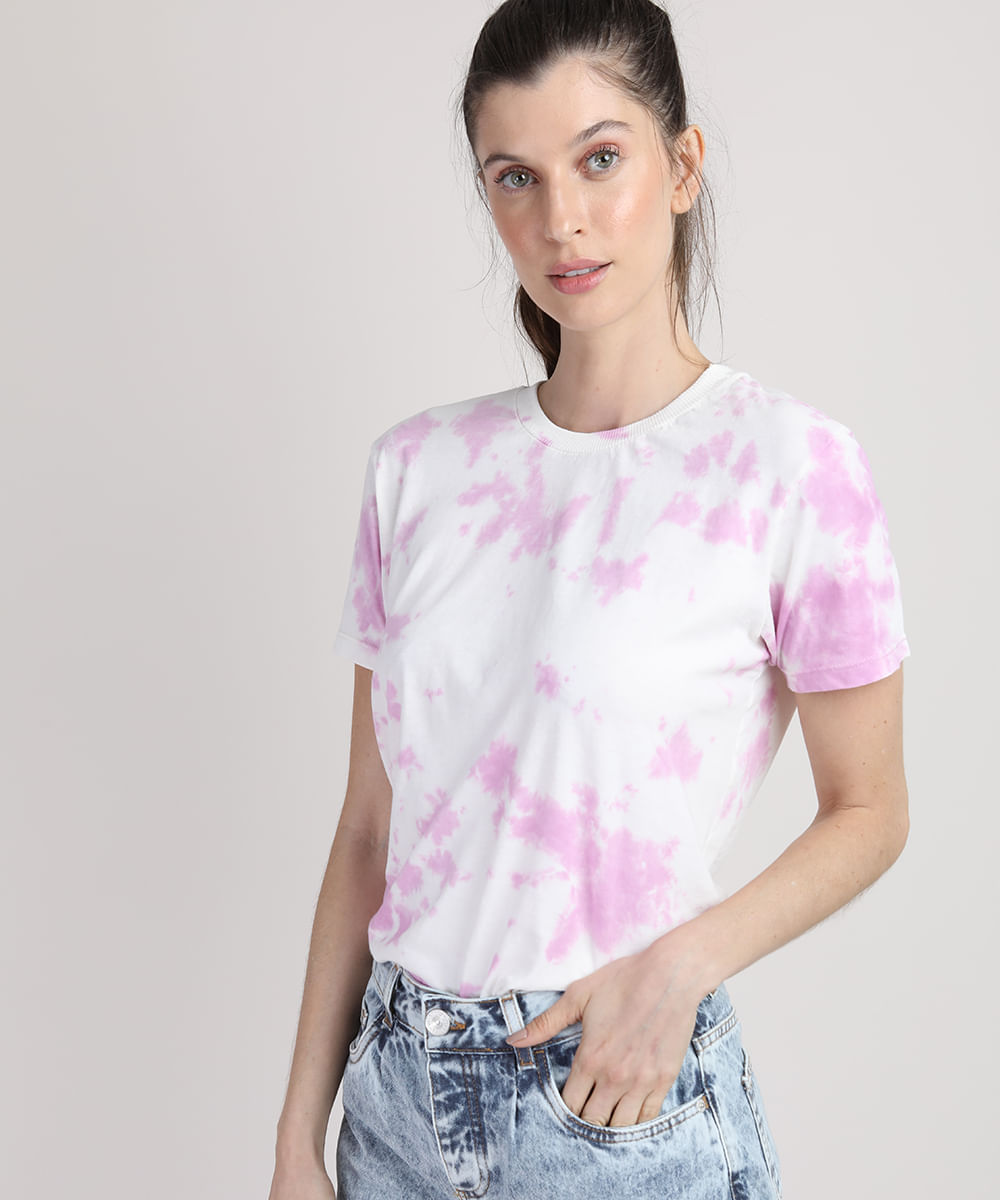 t shirt tie dye feminina