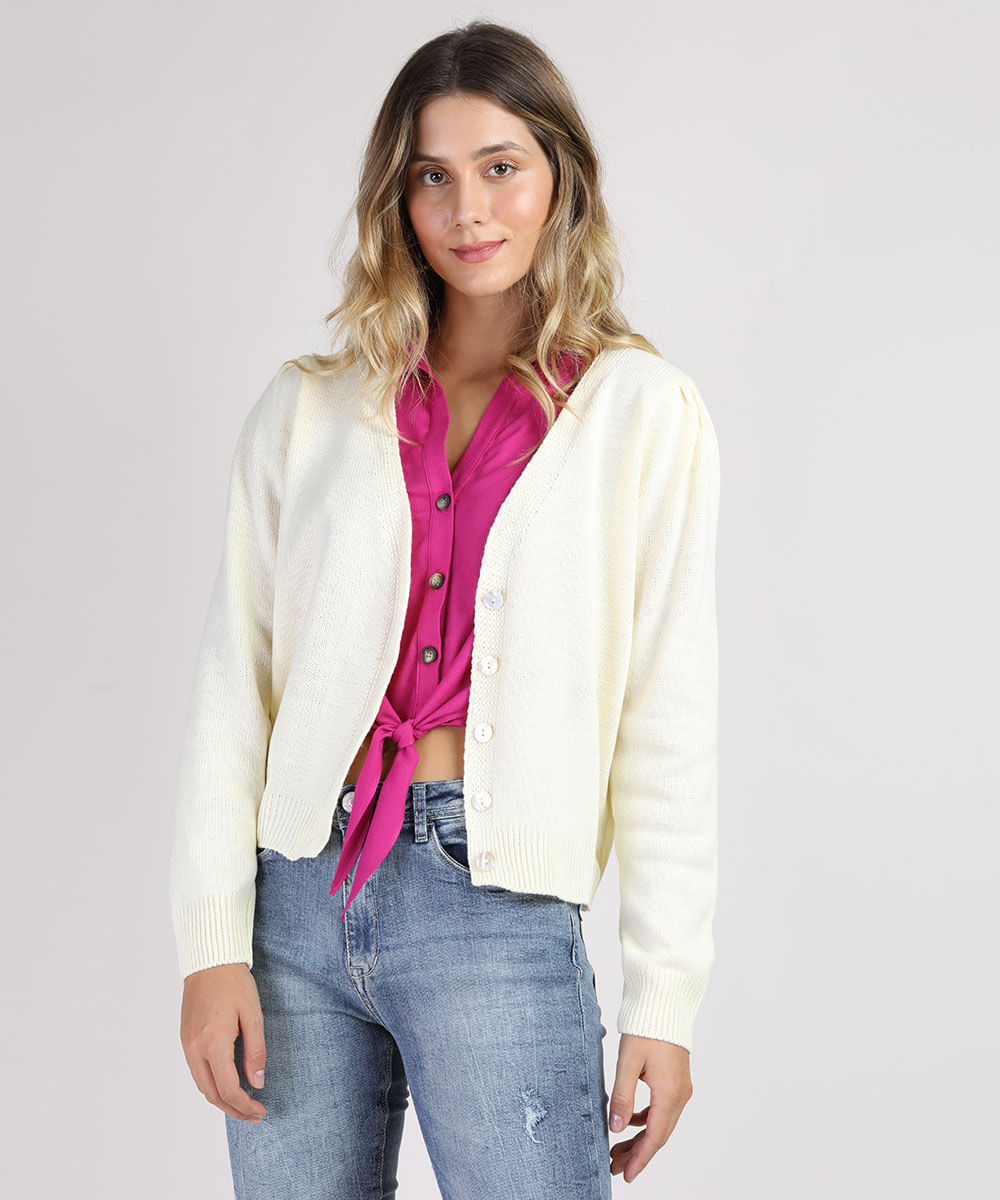 cardigan cea feminino