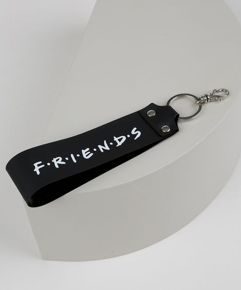 Chaveiro Friends com Gancho Preto