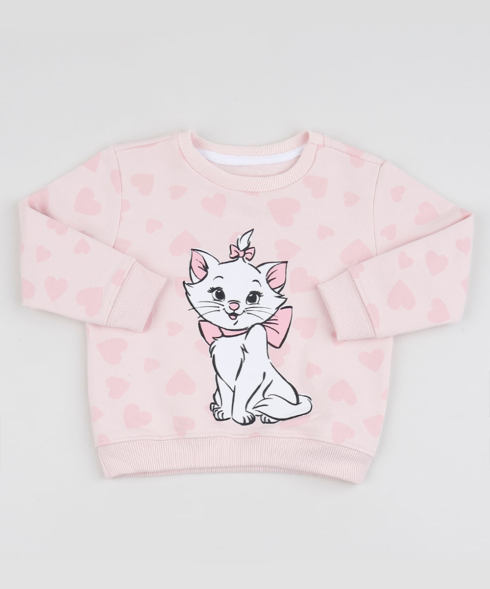 Blusao-de-Moletom-Infantil-Marie-Estampada-Rosa-Claro-9944595-Rosa_Claro_1