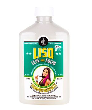 Shampoo Antifrizz Liso Leve e Solto 250ml Único