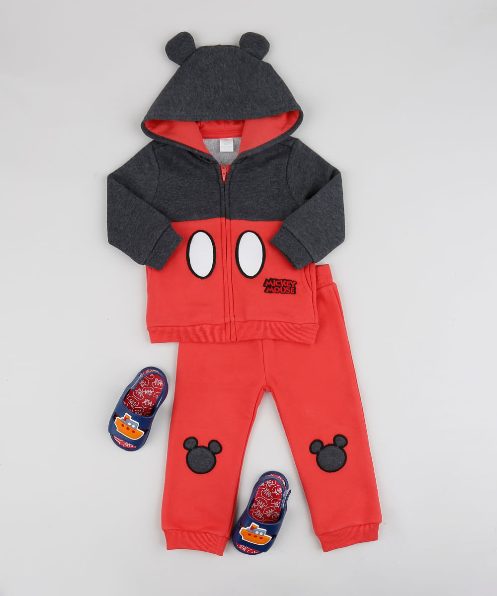 mickey mouse moletom com capuz boys